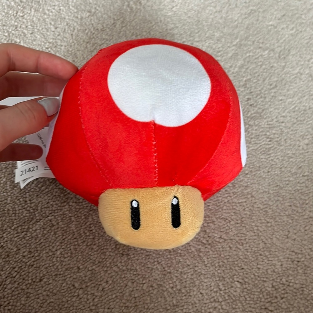 Super Mario Stuffed Animal Toad